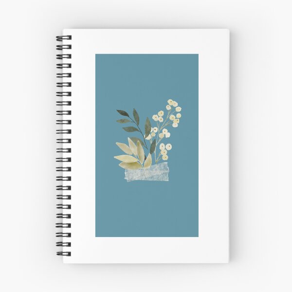Item preview, Azul floral designed and sold by InkedEdges.