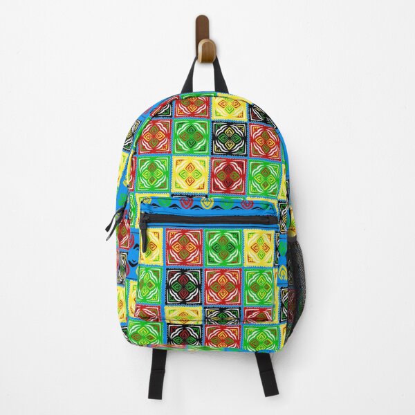 Item preview, Sindhi patchwork pattern - Blue designed and sold by elyou-designs.