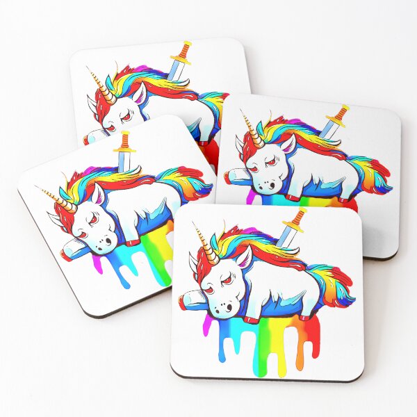 Item preview, Unlucky Unicorn designed and sold by AtomicCityArt.