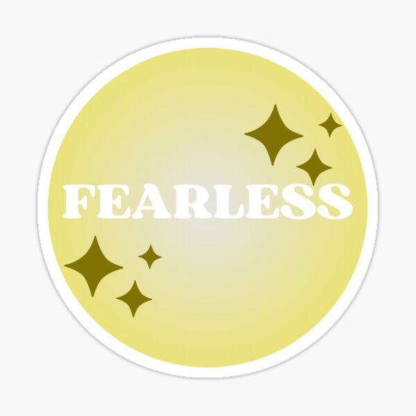 Fearless Taylor Swift Sticker Sticker for Sale by sadiesscribbles