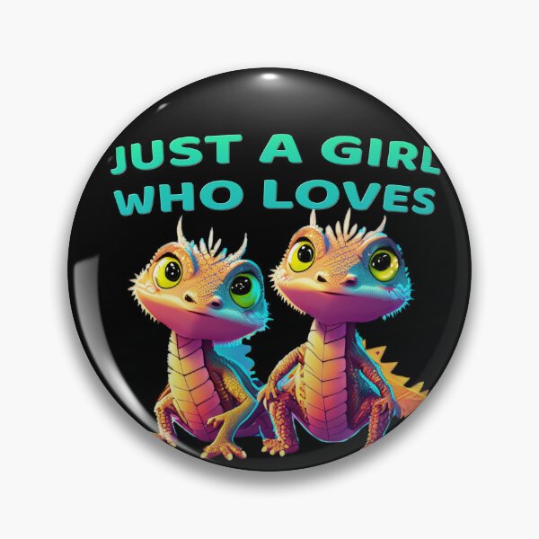 Item preview, Just A Girl Who Loves Bearded Dragons designed and sold by Sunmoonlove.