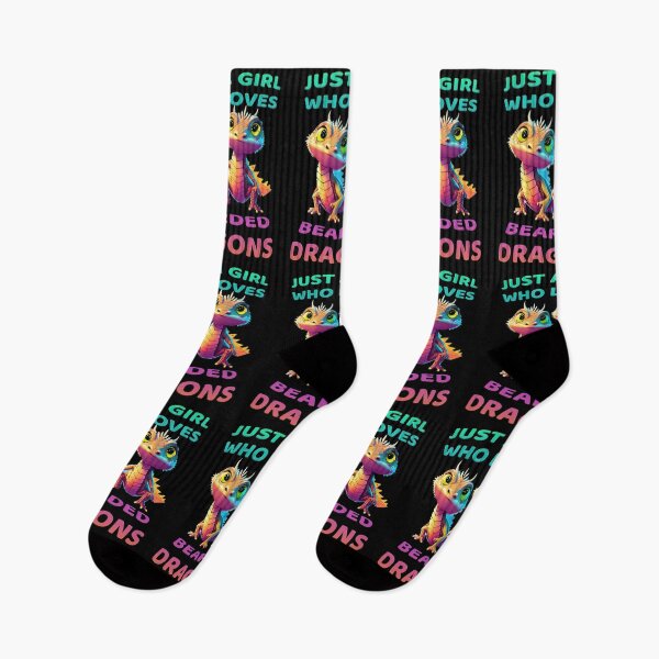 Item preview, Just A Girl Who Loves Bearded Dragons designed and sold by Sunmoonlove.
