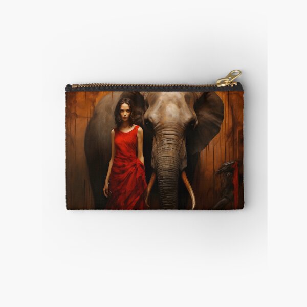 Item preview, Elephant and Woman in Fantasy designed and sold by MyDearWorld.