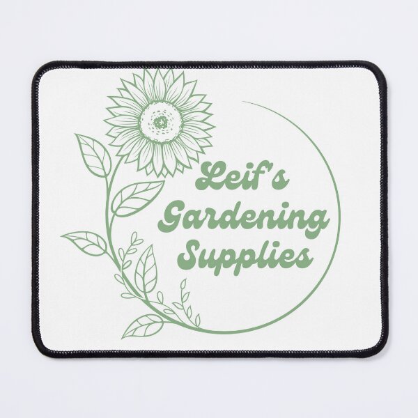 Item preview, Leif's Gardening Supplies Logo designed and sold by Katherine Shambaugh.