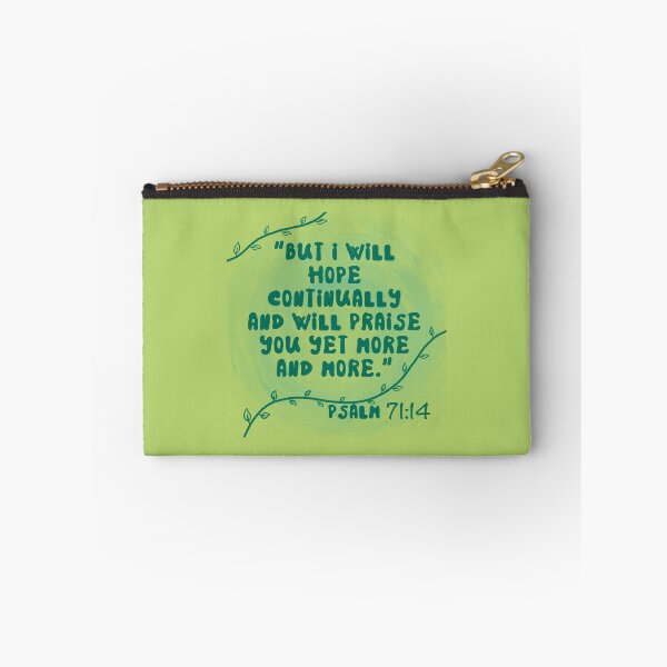 Item preview, Psalm 71:14 Bible Verse Art designed and sold by Kaitlyn Keith.