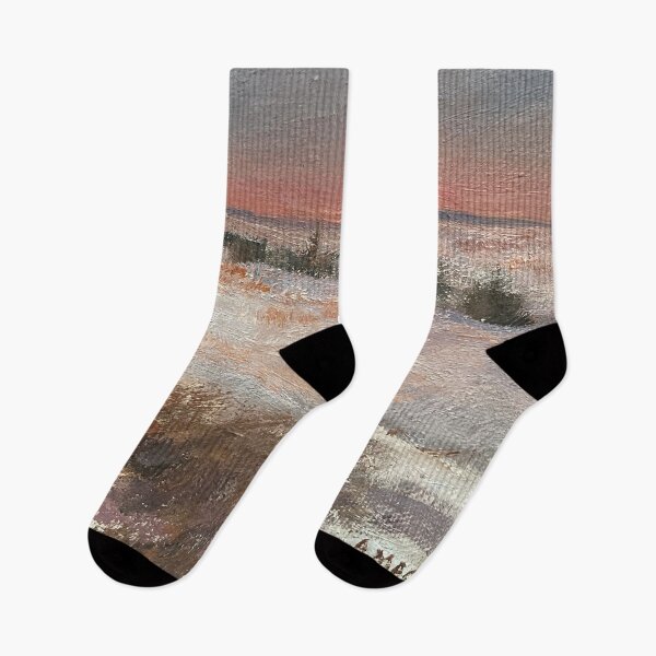 Item preview, Pink Snowy Sunset designed and sold by GalleryDigitals.