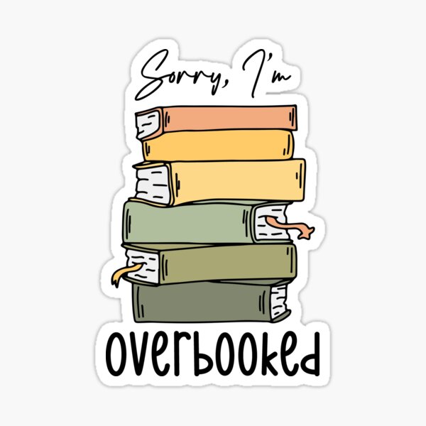 Sorry, I'm Booked (Harry Potter) Sticker