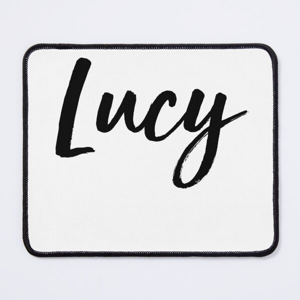 Item preview,  Lucy Cursive Name Label (Black) designed and sold by  OKINTA.