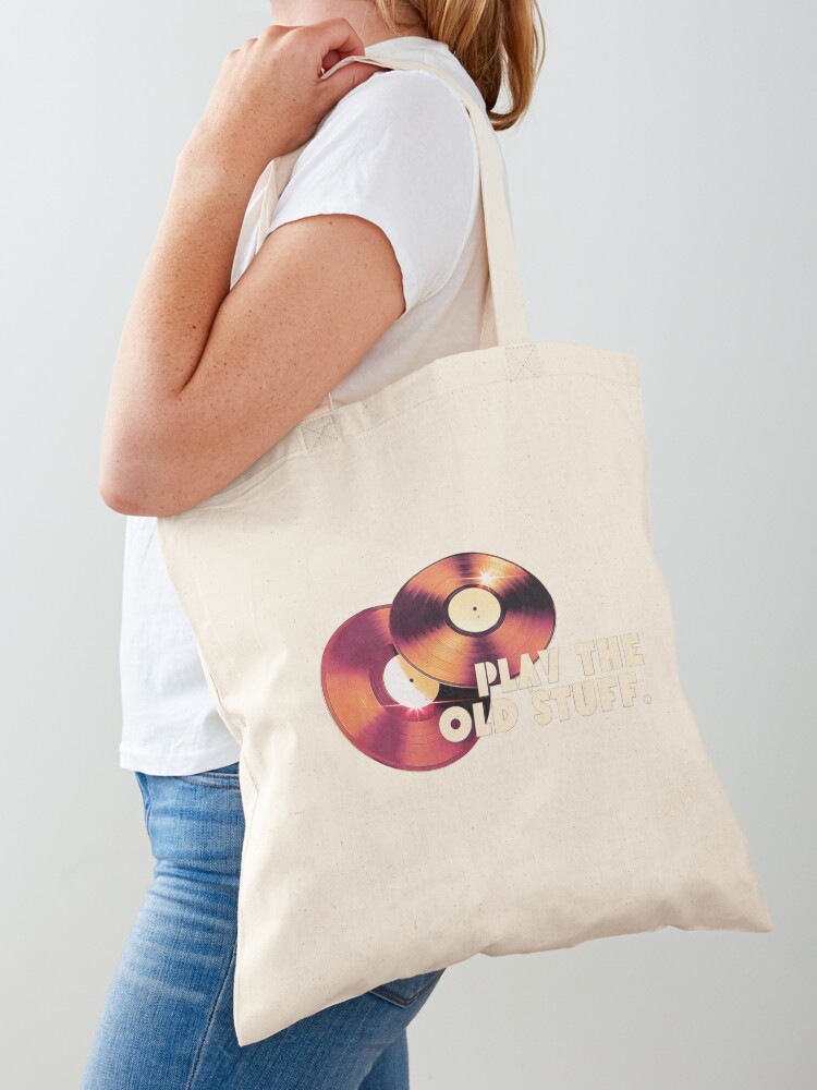 Vinyl Record Tote Bag by XvinyljunkyX