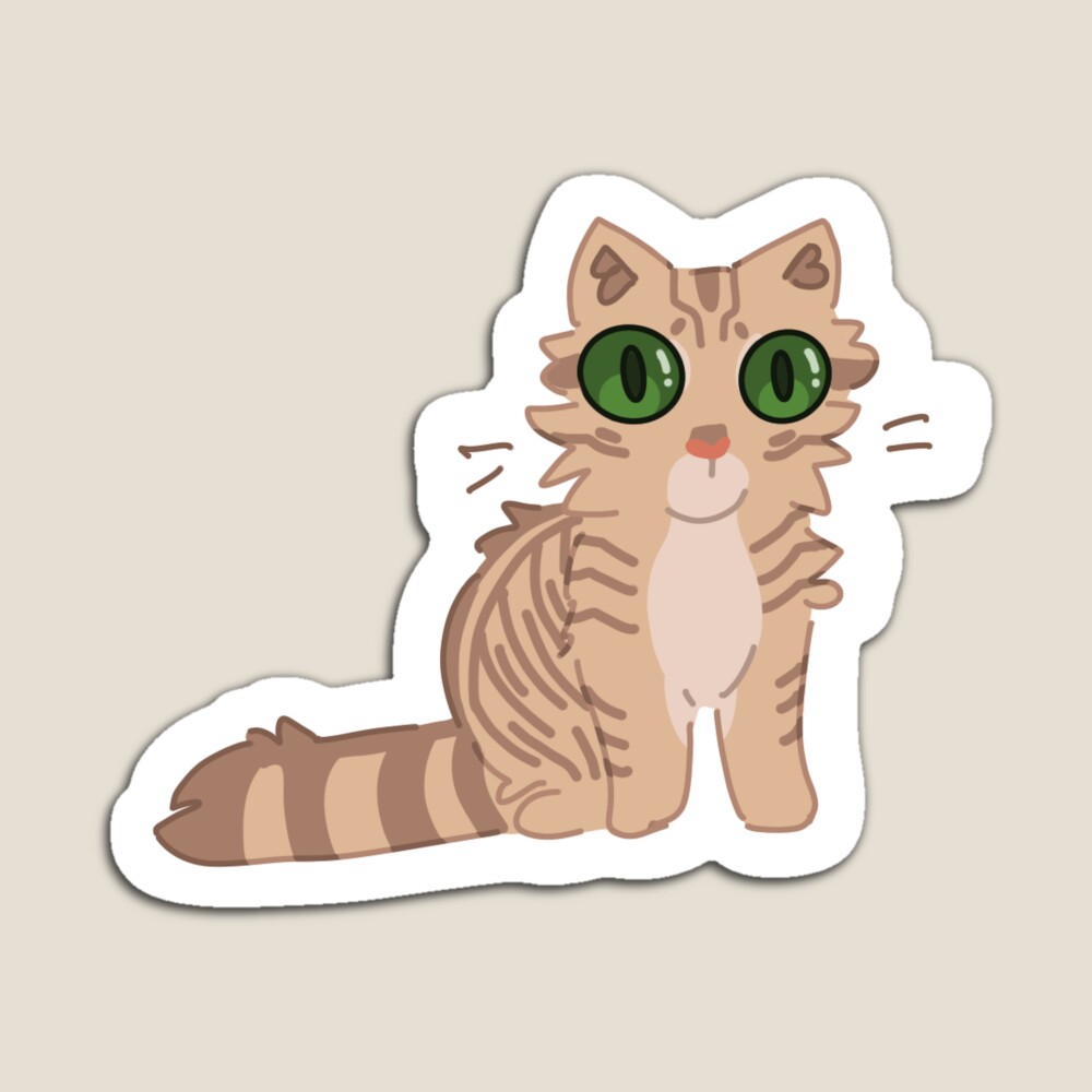 Silly little cat Sticker for Sale by JustACrustSock