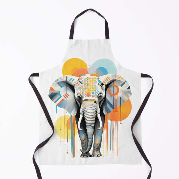 Item preview, Geometric Elephant #2 designed and sold by TLCPhotoArt.