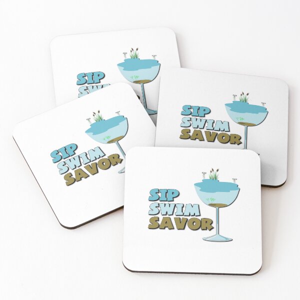 Item preview, Sip, Swim, Savor designed and sold by DeadPixelDesign.