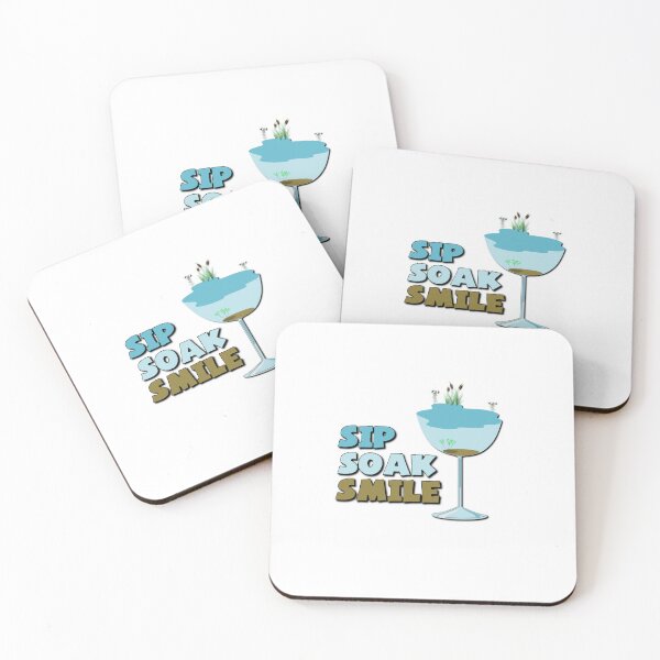Item preview, Sip, Soak, Smile designed and sold by DeadPixelDesign.