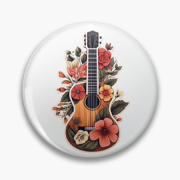 Item preview, Wildflower Acoustic Guitar Guitarists designed and sold by RemoteStudio.