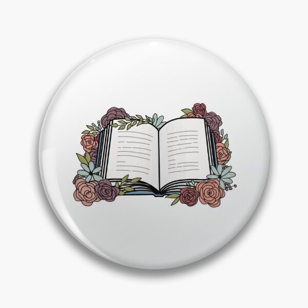 Item preview, Floral Open Book designed and sold by Bethany Brooks.