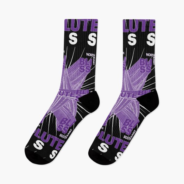 Item preview, Absolute Bliss purple white outline designed and sold by hockeng.
