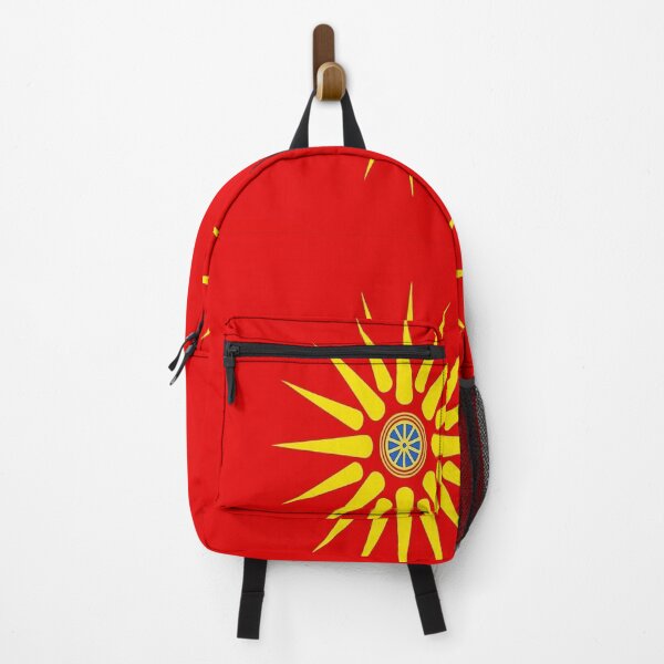 Item preview, North Macedonian Flag designed and sold by MKShopZurich.