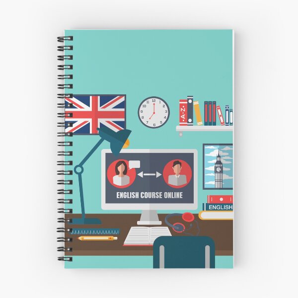 Item preview, Learning English Online. Online Training Courses. English Language School. Online Education.  designed and sold by ivector.