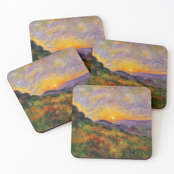 Item preview, Sunset over the moors designed and sold by George Hutton Hunter.