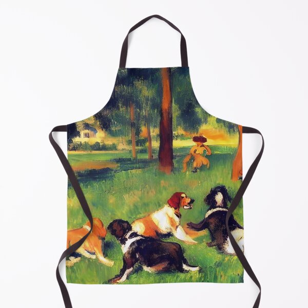 Item preview, Dogs on the grass designed and sold by George Hutton Hunter.