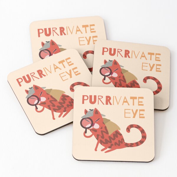 Item preview, Red Cat Private Eye designed and sold by DCamille.