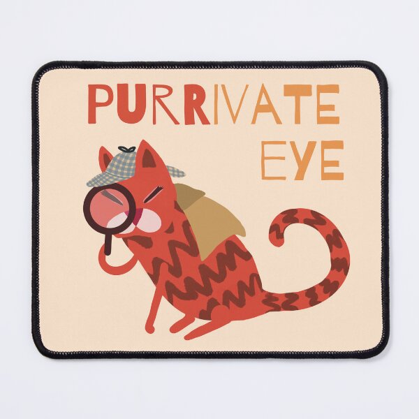 Item preview, Red Cat Private Eye designed and sold by DCamille.