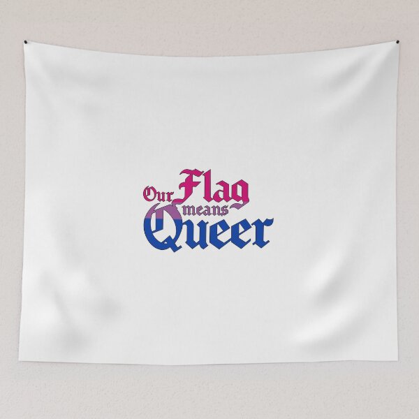 Item preview, Our Flag Means Queer designed and sold by ramsaybaggins.