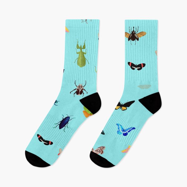 Item preview, butterflies moths insects repeating pattern blue bg designed and sold by Maysoulrose.