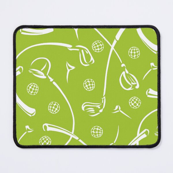 Item preview, Golf Driving ‘n Putting Pattern | Lime Green designed and sold by L Diane Johnson.