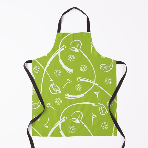 Item preview, Golf Driving ‘n Putting Pattern | Lime Green designed and sold by L Diane Johnson.