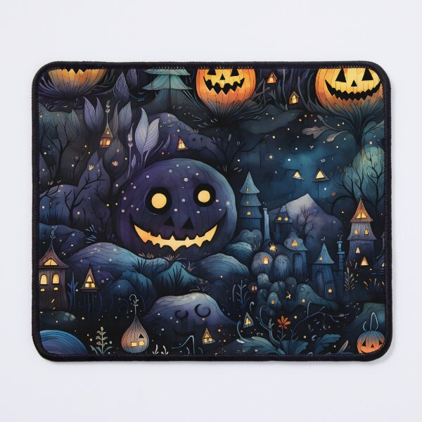 Item preview, Vibrant All Hallows' Eve - Watercolor Design designed and sold by Studio-Mind.