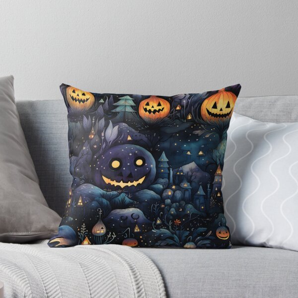 Item preview, Vibrant All Hallows' Eve - Watercolor Design designed and sold by Studio-Mind.