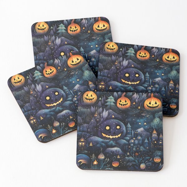 Item preview, Vibrant All Hallows' Eve - Watercolor Design designed and sold by Studio-Mind.
