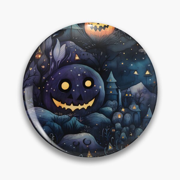 Item preview, Vibrant All Hallows' Eve - Watercolor Design designed and sold by Studio-Mind.