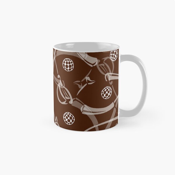 Item preview, Golf Driving ‘n Putting Pattern | Chocolate Brown designed and sold by L Diane Johnson.