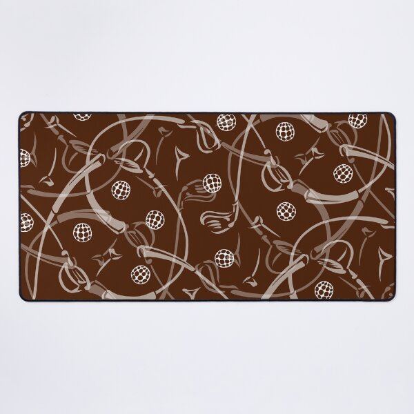 Item preview, Golf Driving ‘n Putting Pattern | Chocolate Brown designed and sold by L Diane Johnson.