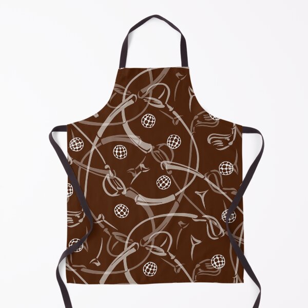 Item preview, Golf Driving ‘n Putting Pattern | Chocolate Brown designed and sold by L Diane Johnson.