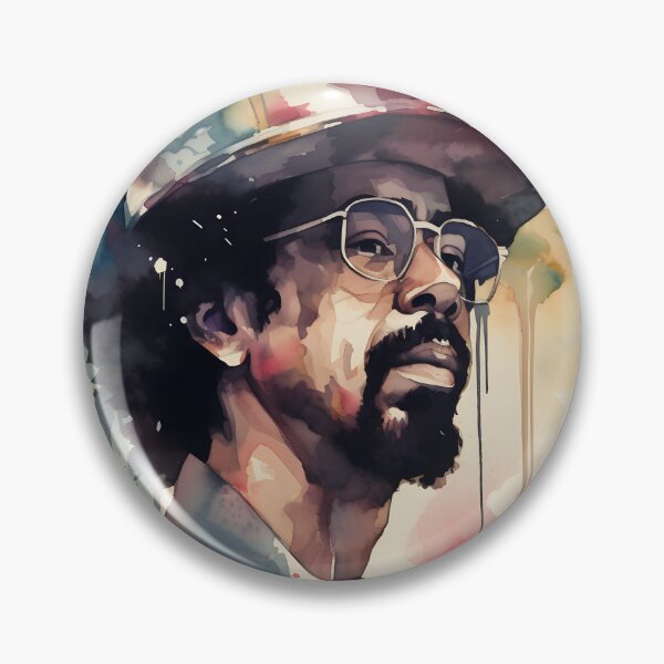 Item preview, Mac Dre Watercolor Portrait - So Hyphy, It Might Start Ghost Riding the Whip! designed and sold by Retro-ArtDeco.