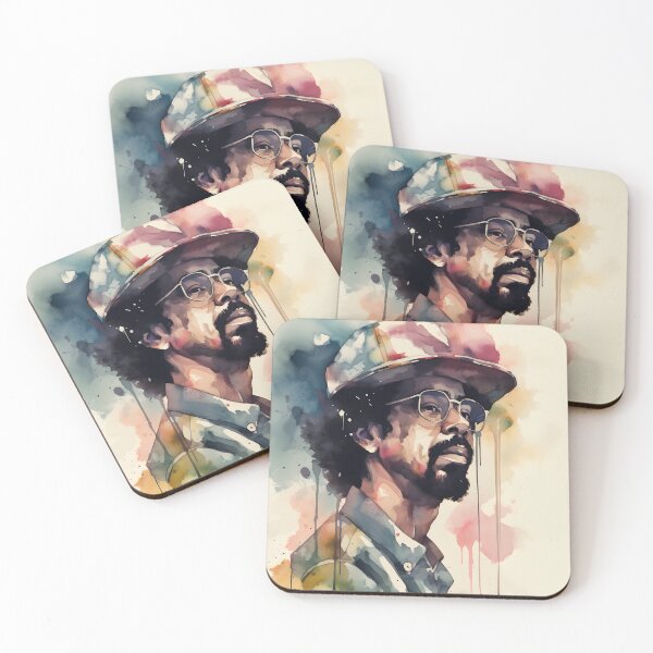 Item preview, Mac Dre Watercolor Portrait - So Hyphy, It Might Start Ghost Riding the Whip! designed and sold by Retro-ArtDeco.