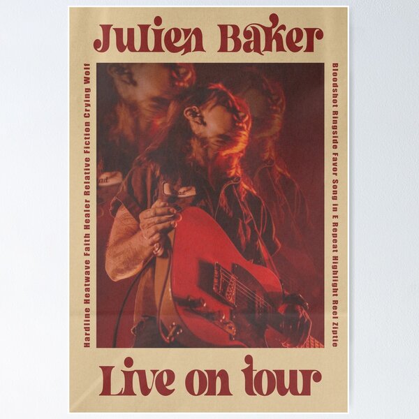 Artikel-Vorschau von Julien Baker Little Oblivions Druck, designt und verkauft von ellalbrettt.