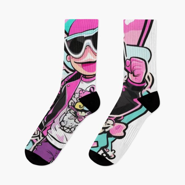 Item preview, Pink Popart Graffiti Punk Rocker designed and sold by ShopSunday.