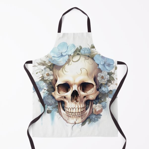 Item preview, floral skull designed and sold by drizzd.