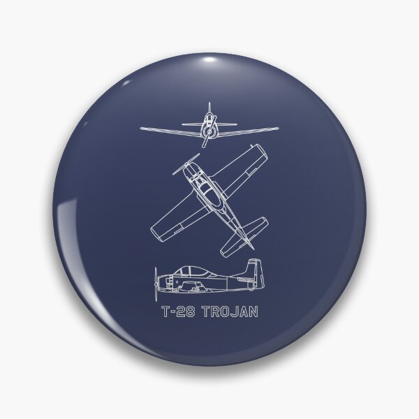 Item preview, T-28 Trojan American Military Trainer Plane Blueprints designed and sold by MilitaryMart.
