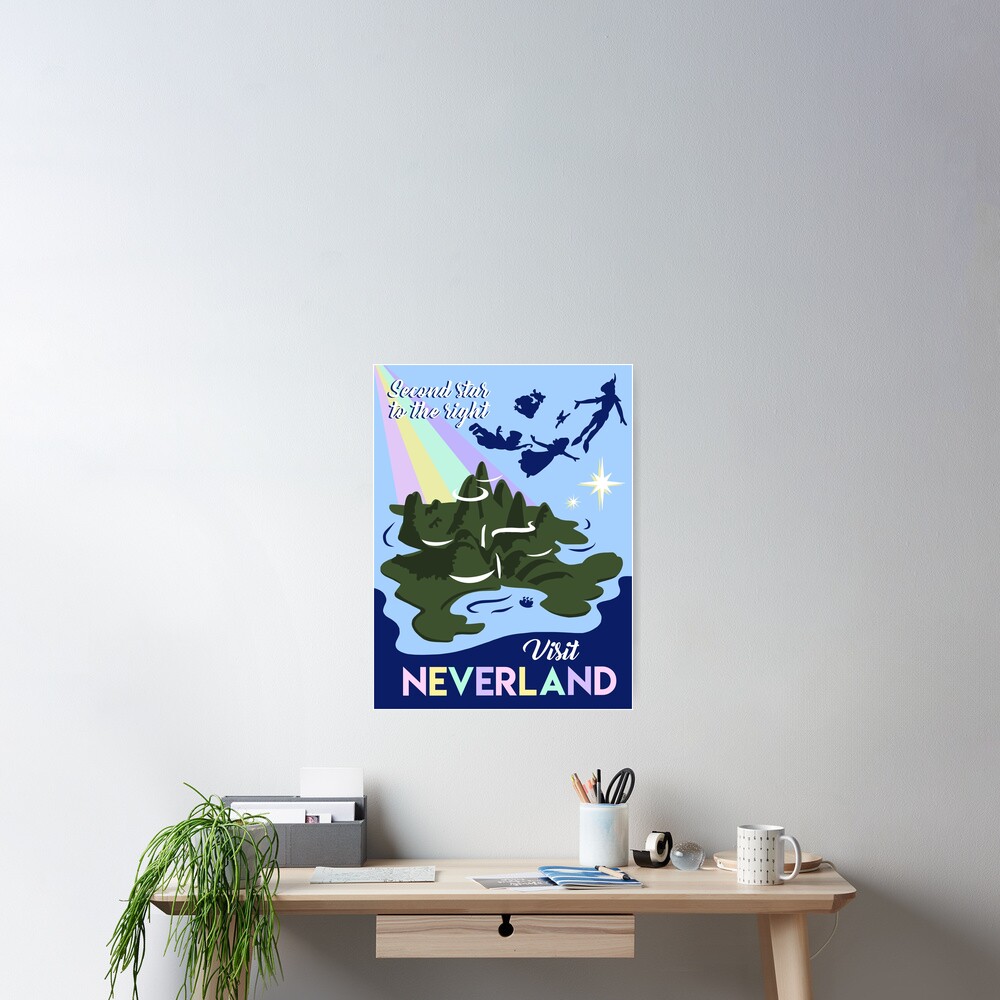 Visit Neverland Poster