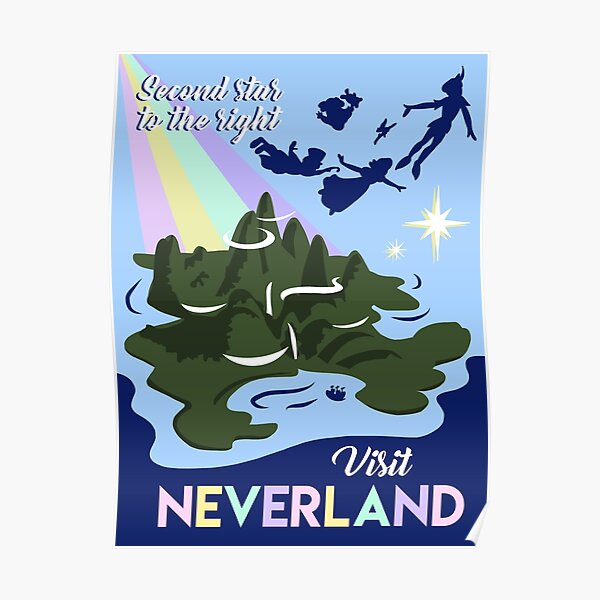 Visit Neverland Poster