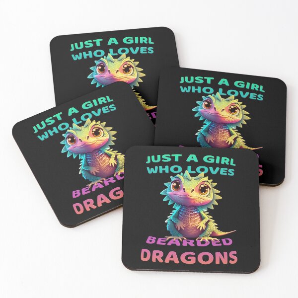 Item preview, Just A Girl Who Loves Bearded Dragons designed and sold by Sunmoonlove.