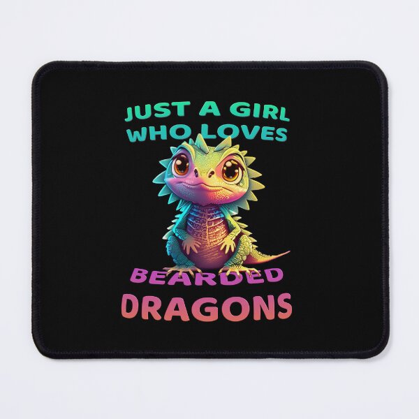 Item preview, Just A Girl Who Loves Bearded Dragons designed and sold by Sunmoonlove.