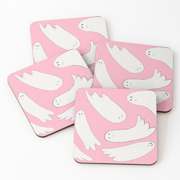 Item preview, Pink ghost party designed and sold by The Little Shop of Stickers.