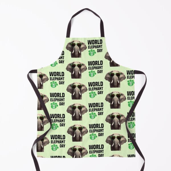 Item preview, 12 Aug. WORLD ELEPHANT DAY designed and sold by challengecafe.