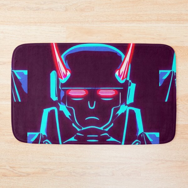 Item preview, Neon Futuristic Robot designed and sold by GloomyDay Store.